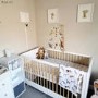 GRADE A2 - White Scandi Pine Wood Convertible Cot Bed - Astelle