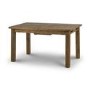 Solid Wood Large Extendable Rectangle Dining Table - Julian Bowen Aspen Range