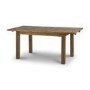 Solid Wood Large Extendable Rectangle Dining Table - Julian Bowen Aspen Range