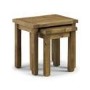 Solid Wood Nest of Tables - Julian Bowen Aspen Range