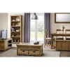 Solid Wood Console Table with Storage Drawers - Julian Bowen Aspen Range