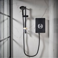 Triton Aspirante 9.5kW Matte Black Electric Shower