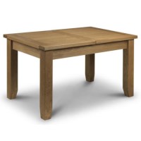 Julian Bowen Astoria Extendable  Dining Table in Waxed Oak 