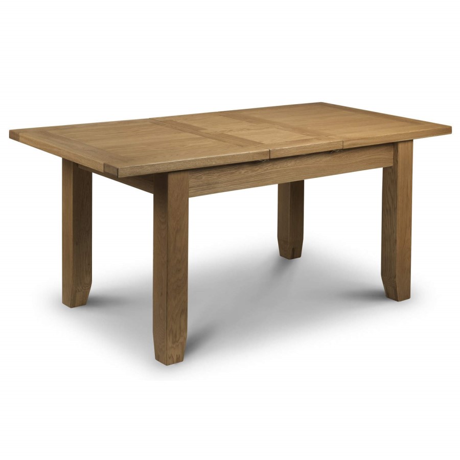 Julian Bowen Astoria Extendable  Dining Table in Waxed Oak 