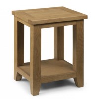 Julian Bowen Astoria Side Table in Waxed Oak