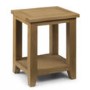 Julian Bowen Astoria Side Table in Waxed Oak