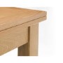 Oak Flip Top Dining Table with 4 Oak Dining Chairs - Julian Bowen