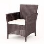 GRADE A1 - Astoria Outdoor 4 Piece Suite in Brown Wicker Rattan