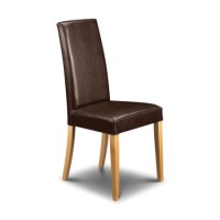 Julian Bowen Athena Chair in Brown