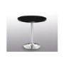 LPD Limited Athena Round High Gloss Dining Set In Black