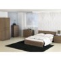 Birlea Furniture Atlanta 3 Door Wardrobe in Walnut