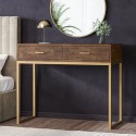 A1/AUB002B ONLY OPENED - Aubrey 2 Drawer Dressing Table