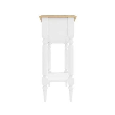 Pine White Console Table With Drawer Auckland Furniture123 Pine White Console Table With Drawer