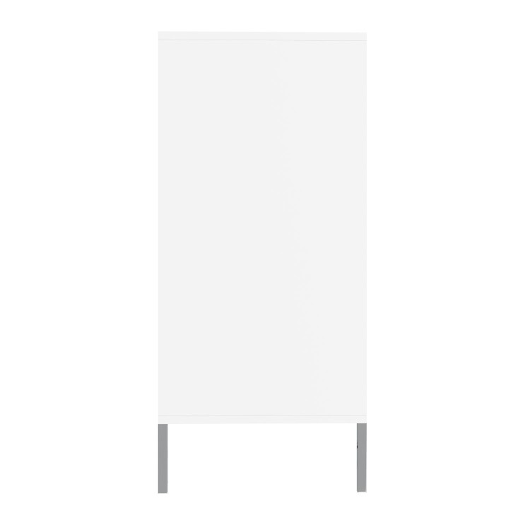 Austin White High Gloss 4 Chest of Drawers