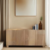 Solid Mango Wood Extra Large Sideboard - Austin