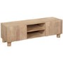 Large Solid Mango Wood TV Stand with Storage - TV's up to 60" - Austin