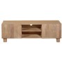 Large Solid Mango Wood TV Stand with Storage - TV's up to 60" - Austin