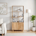 AUS05 Solid Mango Wood Bookcase - Austin