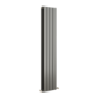 Eco Eleganza Anthracite Vertical Flat Designer Aluminium Radiator 1600x300mm Double Panel 2699 BTU