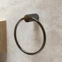 AVGMTR Gunmetal Knurled Towel Ring - Arissa