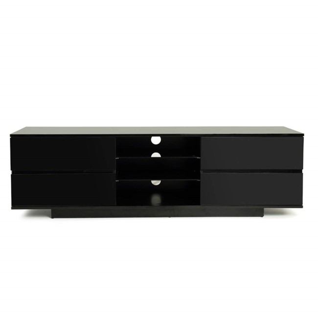 MDA Designs Avitus TV Cabinet in Black High Gloss - up to 65 inch