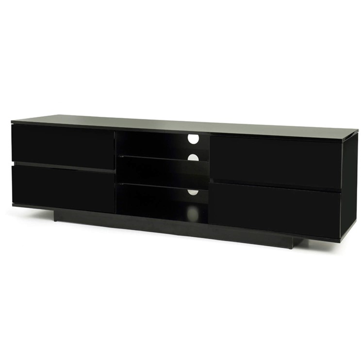 MDA Designs Avitus TV Cabinet in Black High Gloss - up to 65 inch