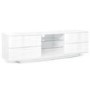 Ex Display - MDA Designs Avitus TV Cabinet in White High Gloss - up to 65 inch