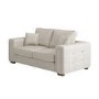 Beige Chenille 3 Seater Sofa - Avalon