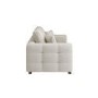 Beige Chenille 3 Seater Sofa - Avalon