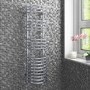 Chrome Bathroom Towel Radiator - 1200 x 320mm