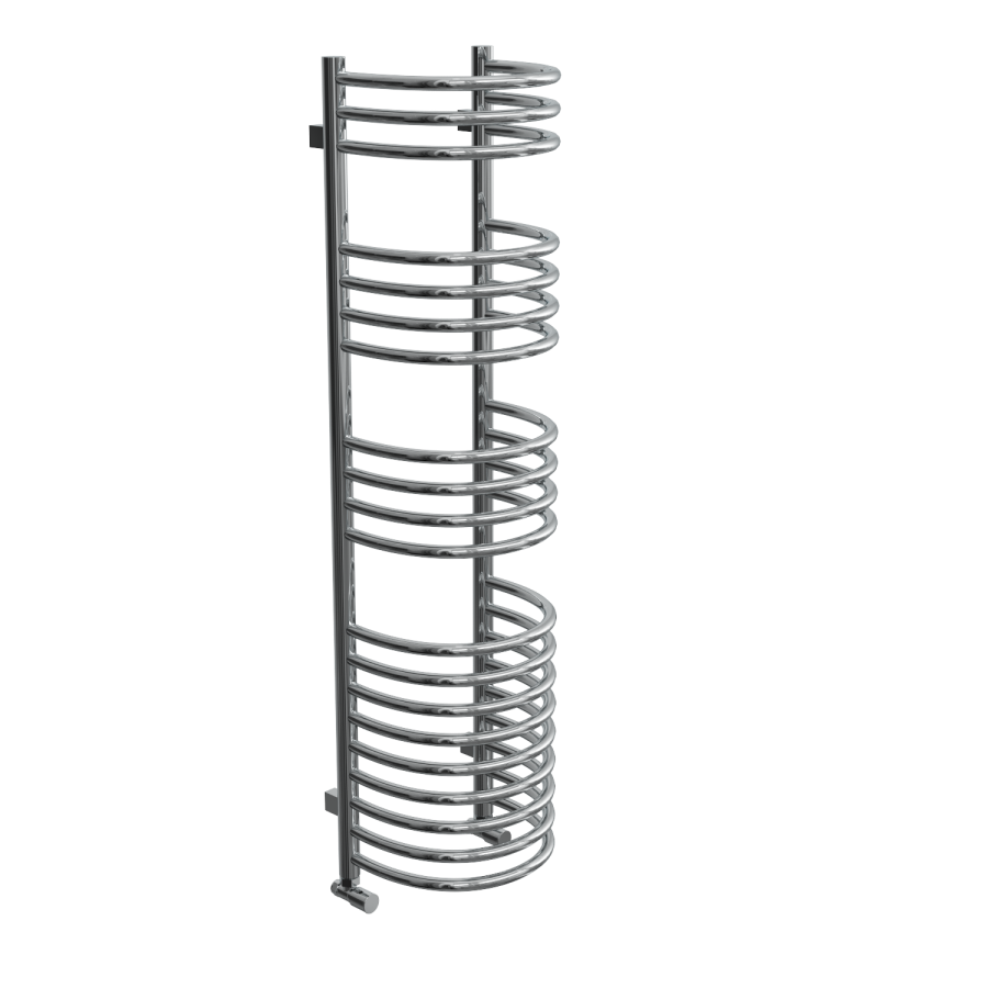 Chrome Bathroom Towel Radiator - 1200 x 320mm