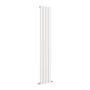 Eco Eleganza White Vertical Flat Designer Aluminium Radiator 1800x300mm Single Panel 2258 BTU