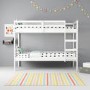 GRADE A1 - Axel Bunk Bed in White - Splits into 2 Single Beds!