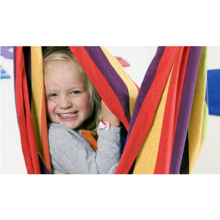 Kids Rainbow Garden Hammock Chair