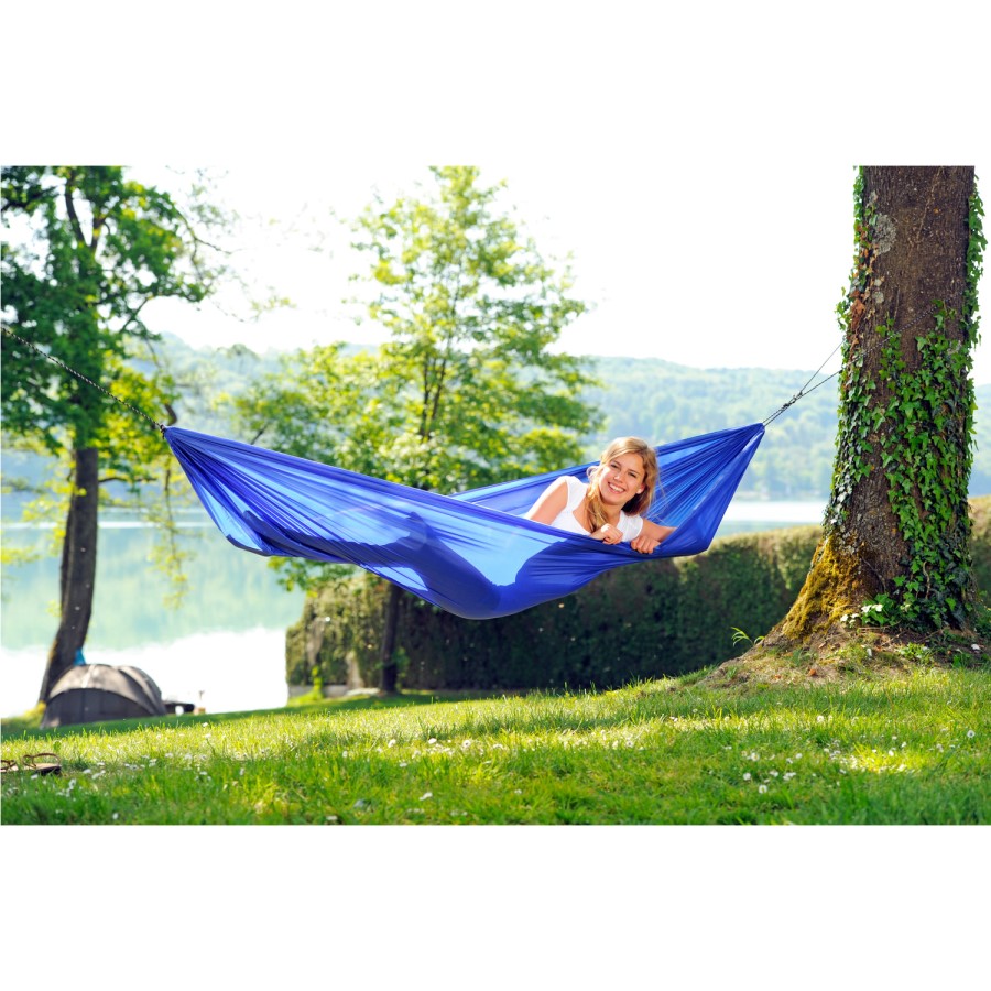 Blue Travel Set Garden Hammock