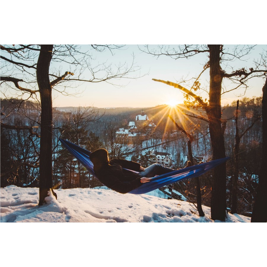 Blue Travel Set Garden Hammock