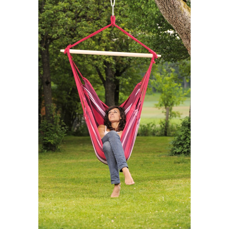 Pink Garden Hammock Chair