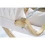 Wooden Garden Swing Chair with Cream Cushion - Chair Only - Amazonas