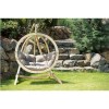 Globo Garden Swing Chair with Taupe Cushion