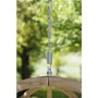 Globo Outdoor Wooden Swing Chair in Terracotta