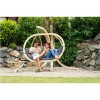 Globo Large Garden Swing Chair with Anthracite Grey Cushion