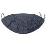 Globo Large Garden Swing Chair with Anthracite Grey Cushion