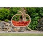 Globo Large Garden Swing Chair with Terracotta Cushion
