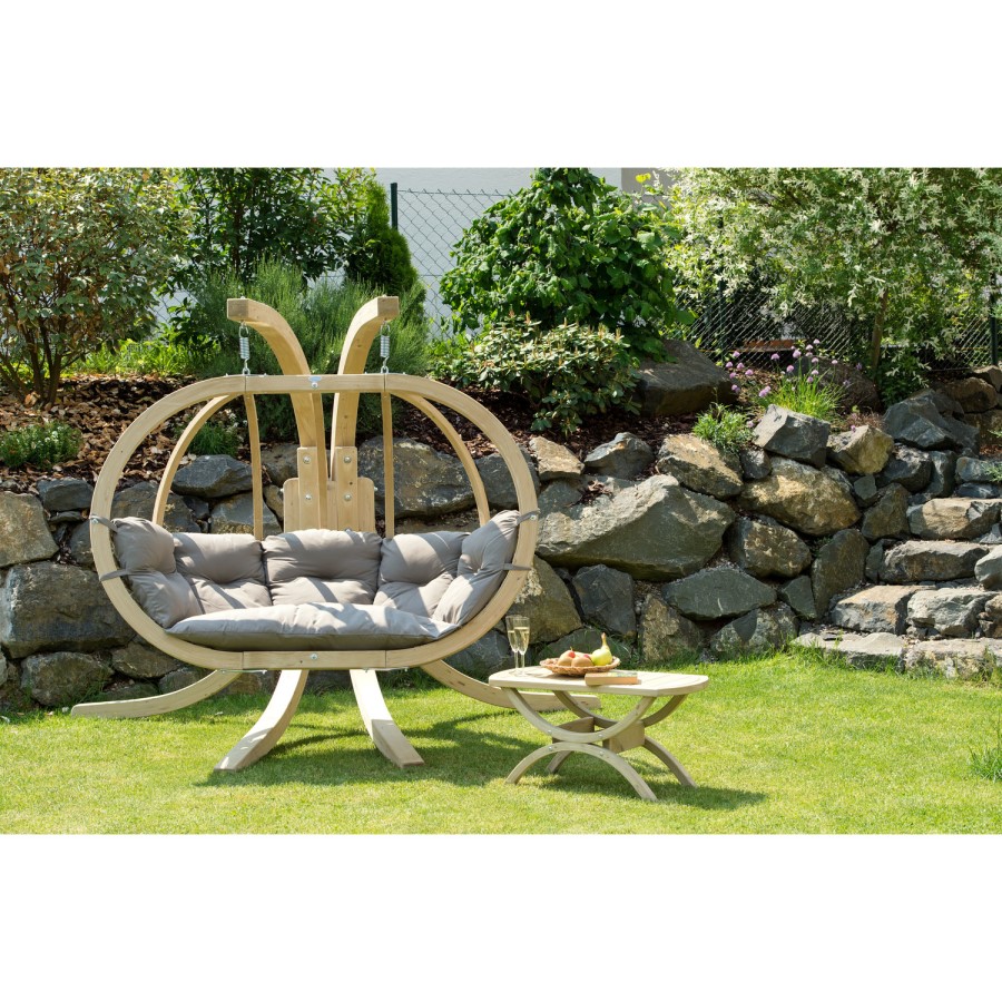 Globo Large Garden Swing Chair Stand Stand Only