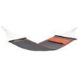 Grey Garden Hammock with Wooden Stand