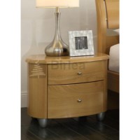 Birlea Furniture Aztec Night Stand With Beech Finish