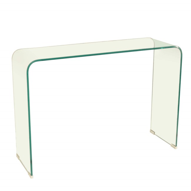 Azurro Curved Glass Console Table - LPD