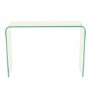 Azurro Curved Glass Console Table - LPD