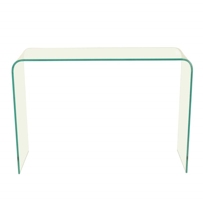 Azurro Curved Glass Console Table - LPD