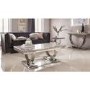 Arianna Marble Lamp Table in Grey - Vida Living